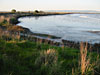 Shoreline at low tide: 032702